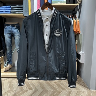 万宝路MCS春夏合身版 休闲棒球领夹克外套CS22WJ007MZ7专柜1600