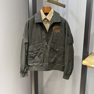 MCS万宝路秋冬翻领松身落肩版 夹克休闲外套CW25WJ036MP9专柜1800