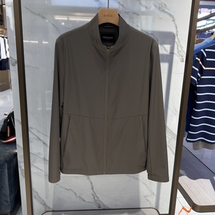 Youngor雅戈尔男装 立领夹克外套YJKC400005QQQ专柜1280 秋冬款