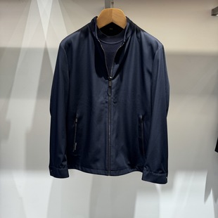 依文男装 立领商务休闲夹克外套EG548081专柜2680 秋冬款