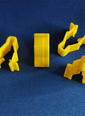 适配印尼雅马哈NMAX155 NVX155 XMAX300左右大盾固定黄色卡扣夹子