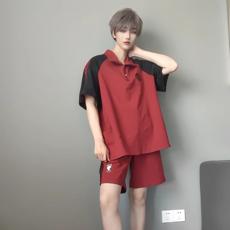 排球少年高校同人短袖YoyoChan