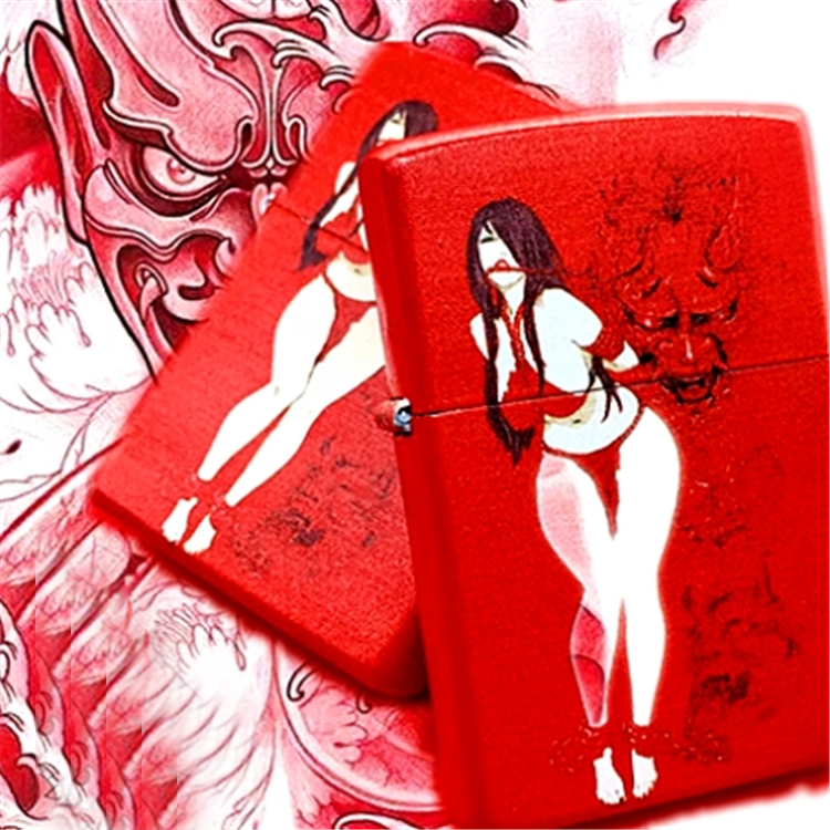 ZIPPO煤油防风打火机彩绘 般若红女鬼 创意男士生日 礼品在类目 ZIPPO/瑞士军刀/眼镜, 品牌打火机及配件, ZIPPO/芝宝中 - 来自Buy2taobao.com提供专业的淘宝代购服务