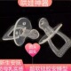 10个安全款 新生儿安抚奶嘴超软硅胶防呛奶嘴圆头扁头婴儿睡眠神器