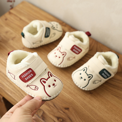 品牌原创设计软底软面手工婴儿鞋