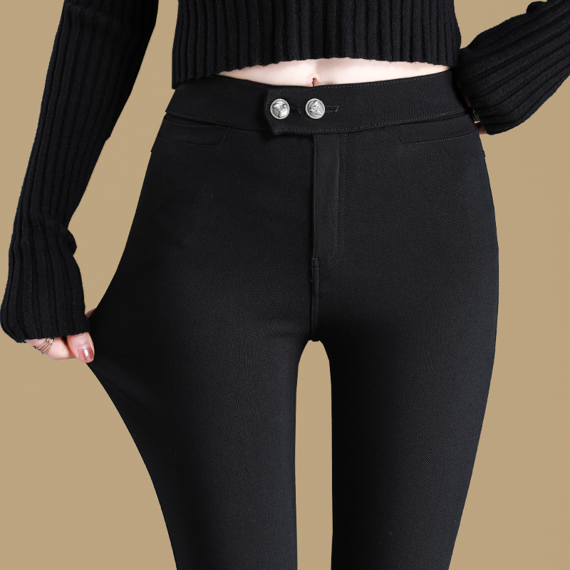 小个子穿搭显高裤子女春秋