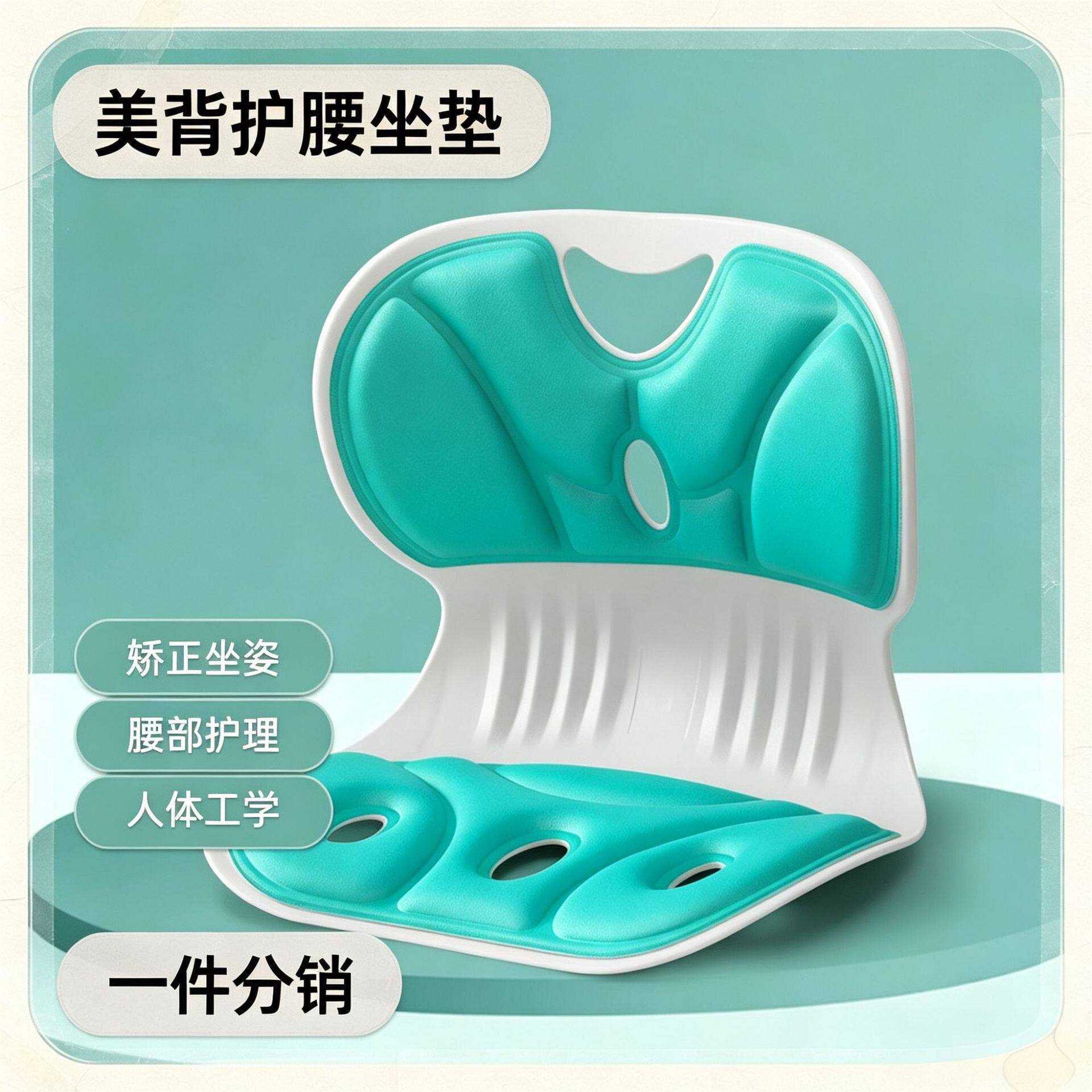 儿童成人护腰矫姿坐垫护脊美臀