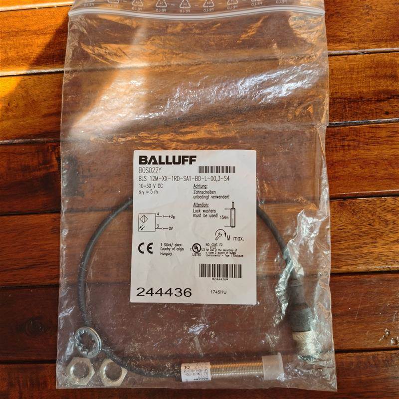 非实价议价议价现货BLS 12M-XX-1RD-SA1-BO-L-00,3-S4 BOS022Y全