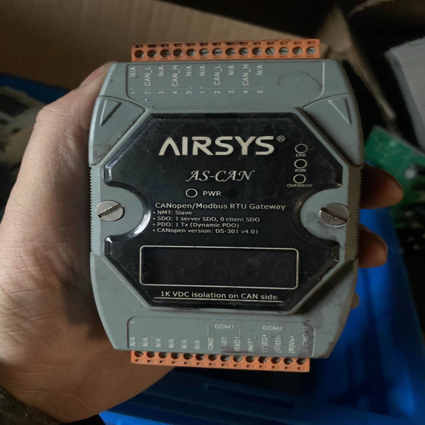询价议价台湾AIRSYS AS-CAN CANopen总线/Mod询价议价