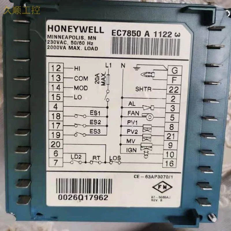 非实价议价议价现货 BURNER CONTROL EC7850 A 1122 D议价非实价