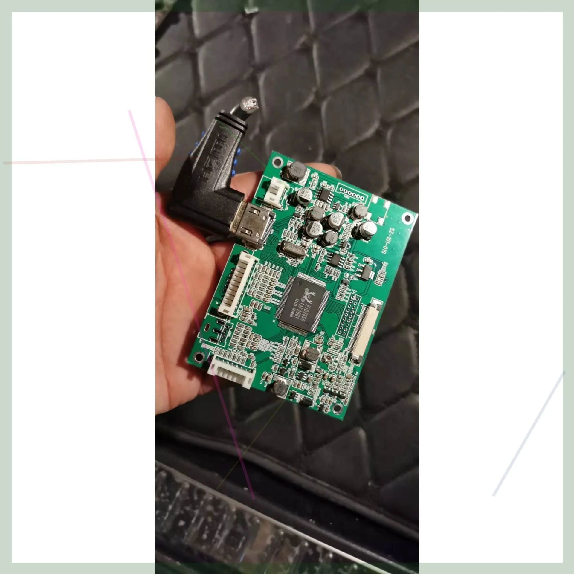 非实价议价议价RTD2660H,拆机驱动板,成色很新,支持HDMI接口,一非