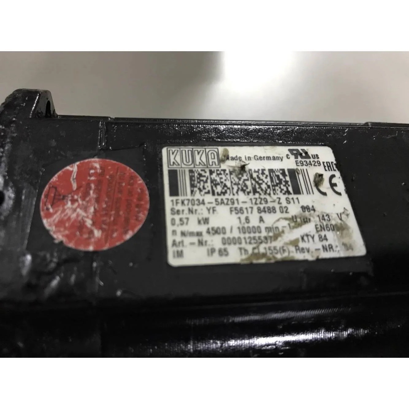 非实价议价议价库卡机器人伺服电机1FK7034-5AZ91-1ZZ9-Z S11非实