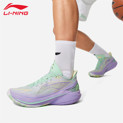 李宁专业篮球鞋男音速12