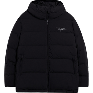 李宁羽绒服韦德男子短款冬季新款鹅绒防泼水保暖时尚潮流百搭外套