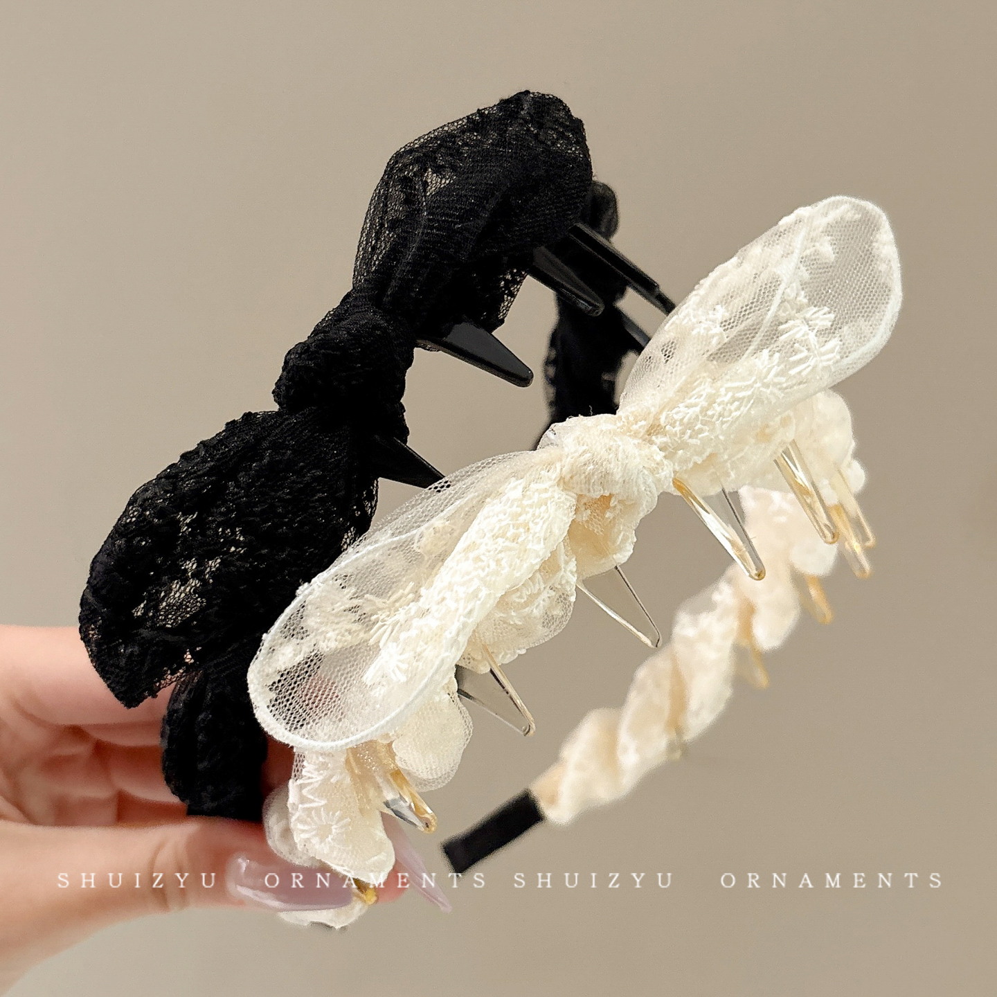 蝴蝶结发箍女2025新款