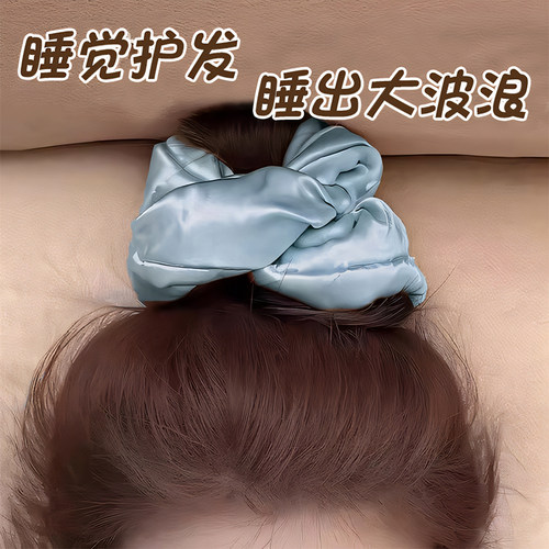 羽绒款大肠发圈女2024新款