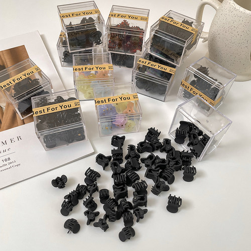 迷你夹子头饰侧边发夹