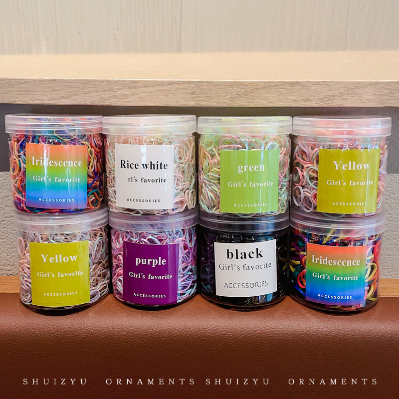 一次性皮筋儿童胶圈扎头发橡皮筋