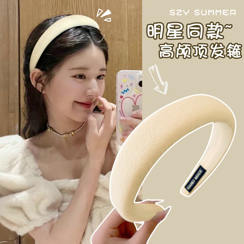女款发捆发卡高颅顶发饰头窟