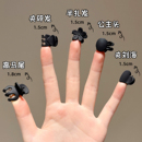 公主头迷你小抓夹女2025新款 小号刘海夹侧边碎发发夹前额夹子头饰