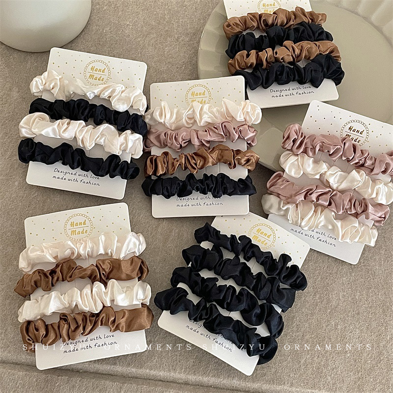 高级感大肠头圈发圈女2024新款