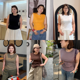 小四季 背心 爆百搭多色无袖