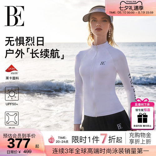 BE范德安冲浪系列防晒分体泳衣
