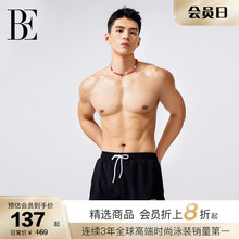 BE范德安泳裤男款男士成人套装水陆两穿游泳装备大码双层防尴尬
