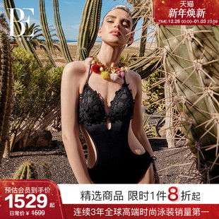 BE范德安QUEEN系列连体泳衣套装 女士性感高级感纯欲约会温泉泳装