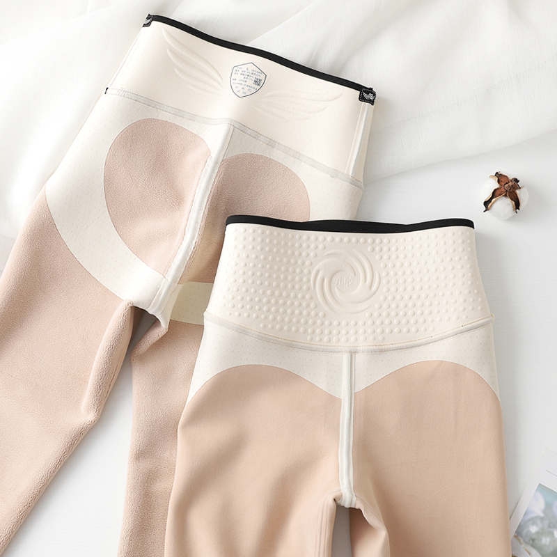 乳胶鲨鱼裤收腹提臀打底裤女外穿加绒加厚紧身芭比裤秋冬2022新款