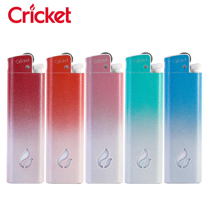 cricket草蜢一次性打火机砂轮金属铁壳系列火石广告定制订做印字