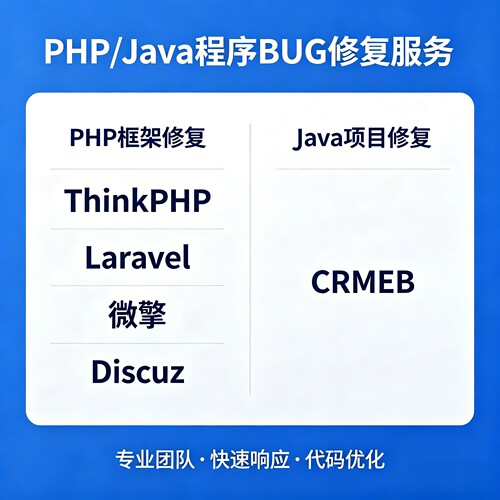 PHP/Laravel/Discuz等修复服务