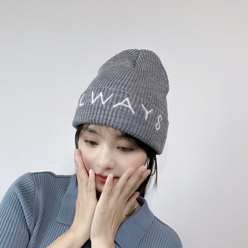 韩国进口秋冬保暖护耳针织帽女