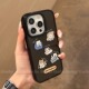 轻风原创可爱卡通狗狗适用iphone17promax苹果13手机壳12少女心11全包防摔xs黑色14plus小众创意xr新款