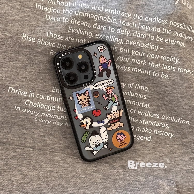 轻风iPhone亚克力小众带磁吸