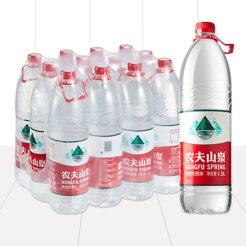 农夫山泉饮用天然水1.5L*12瓶