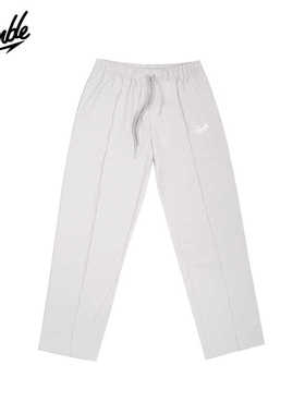 SLAMBLE运动梭织速干运动长裤男女跑步篮球透气直筒廓形裤子新款