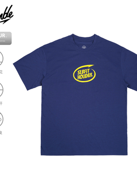 SLAMBLE水显印花仙护盾抗菌篮球运动短袖T吸湿排汗速干美式夏季新