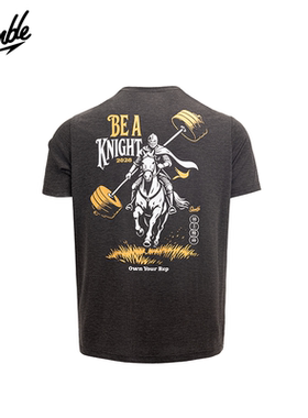 SLAMBLE马年CF短袖T恤莱赛尔运动健身训练印花透气新款