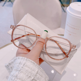 卡琳眼镜框小红书同款 复古厚边高度配近视眼镜男女防蓝光Stellan