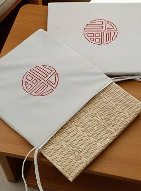 草编坐垫蒲团方形加厚四季透气家用椅子沙发坐垫汽车飘窗地板坐垫