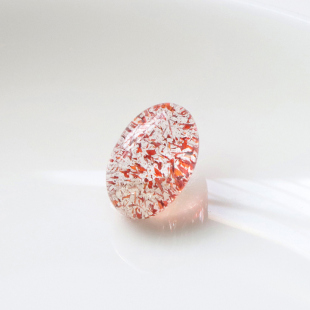 天然金草莓晶吊坠项链超七金草莓原石水晶