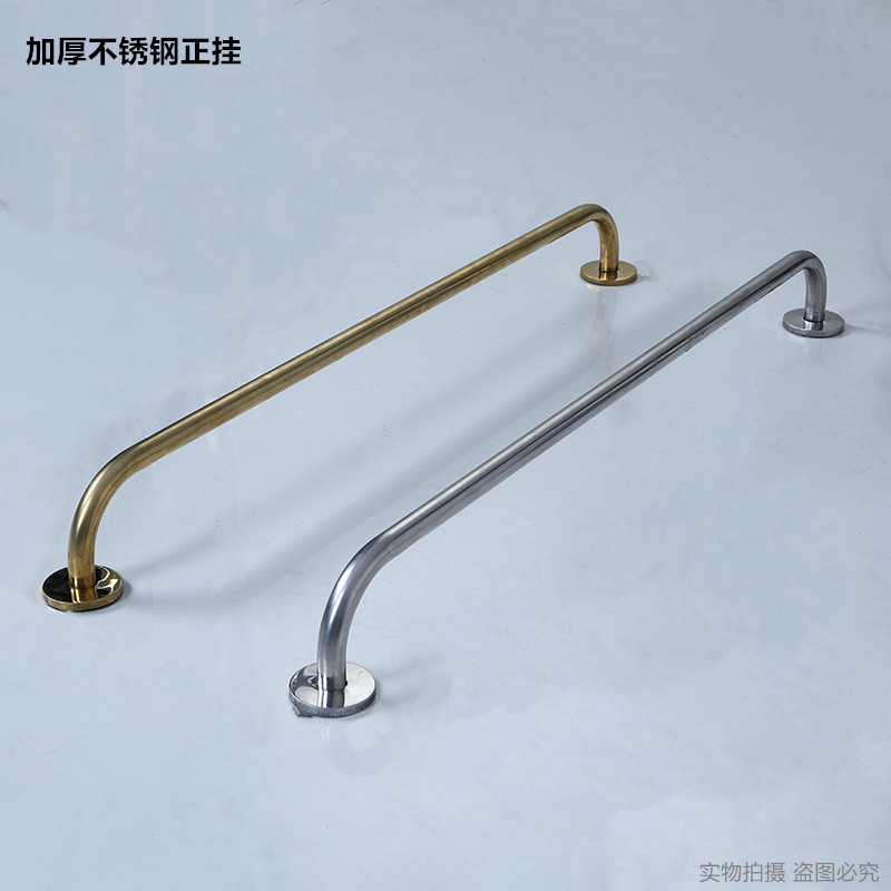 服装店不锈钢上墙正挂展示架男女童装壁挂衣架墙面挂衣杆墙上衣架