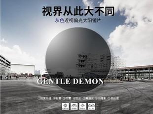 抗辐射 太阳镜片 偏光墨镜潮 新品 抗紫外线 平光无度数 一对两片