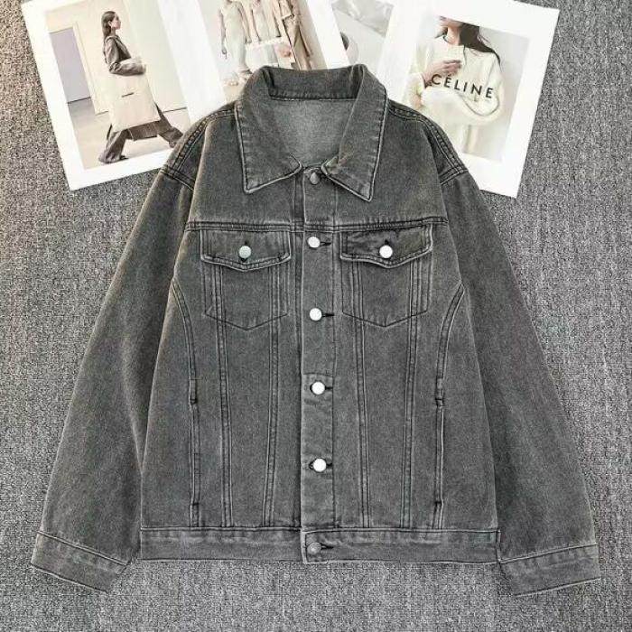 2025春秋痞帅外套男ins高街潮牌港风日系原宿风韩版潮流宽松夹克,男装,夹克,淘宝优惠券,粉丝福利购,淘宝优惠卷