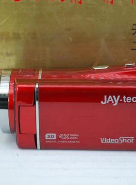 JAY-tech SY-559 摄像机 数码DV录像机 红色 家用录像 4倍变焦 SD