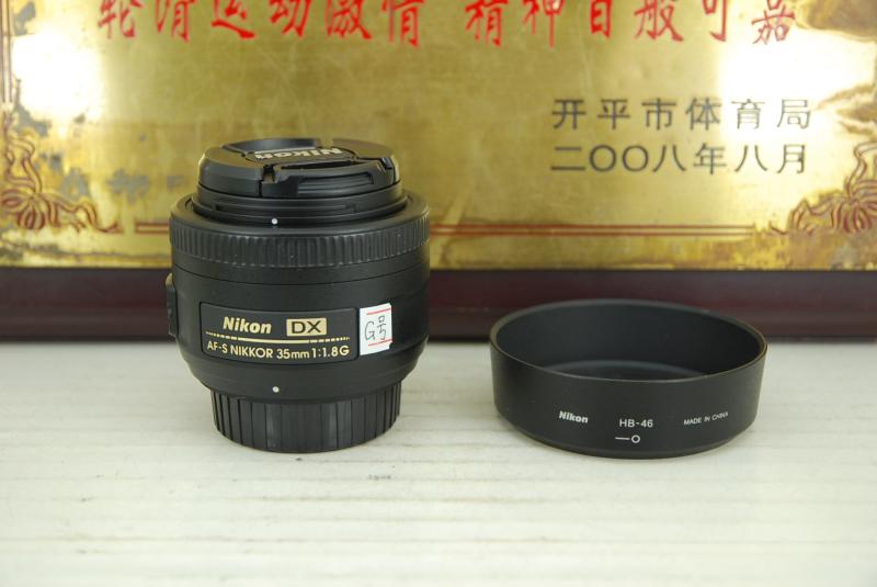 99新 尼康 35mm F1.8G 单反镜头 大光圈定焦人像 小广角人文扫街