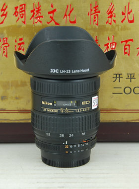 98新 尼康 18-35 F3.5-4.5D 银广角 单反镜头 全画幅广角风光人像