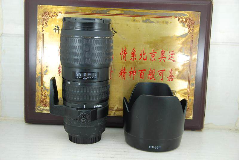 佳能口 适马 70-200 F2.8 小黑一代 单反镜头 专业人像长焦 恒圈