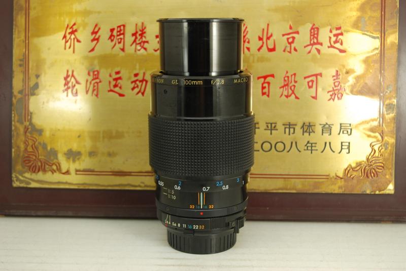 美能达100mm手动单反镜头